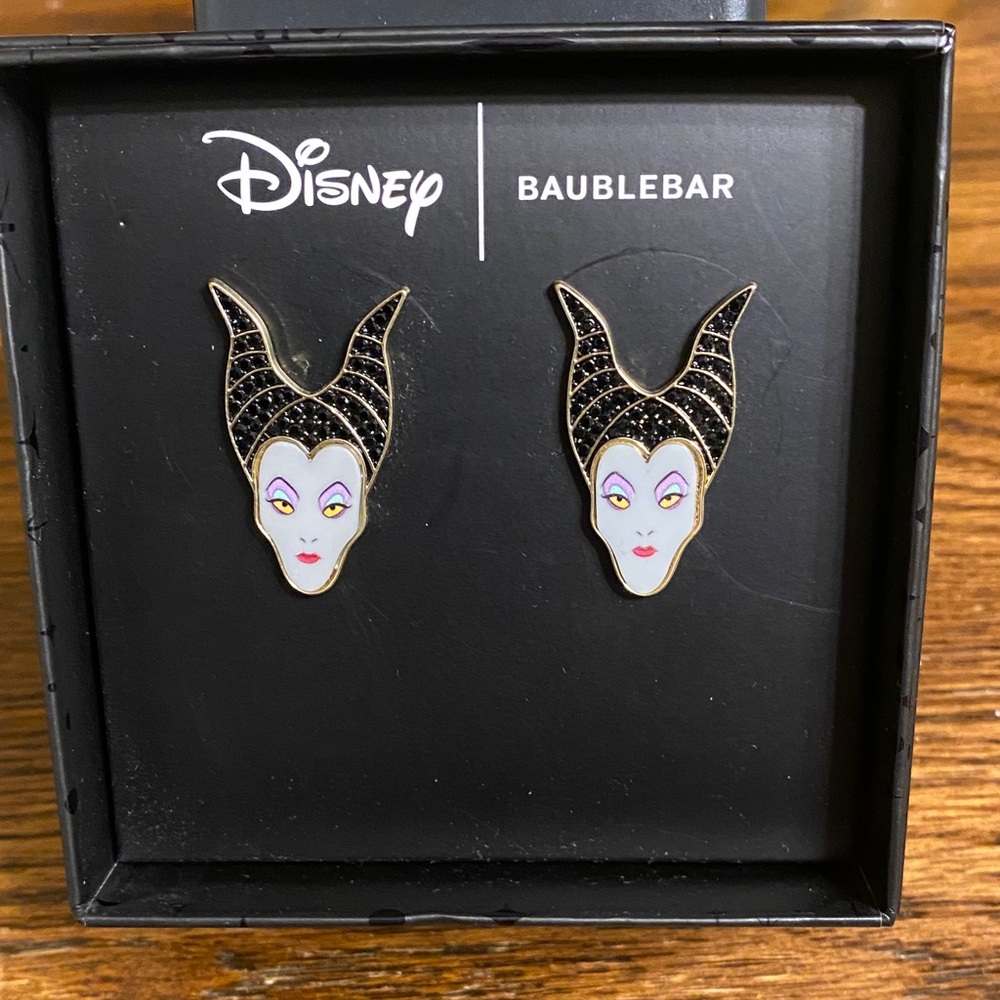 BaubleBar x Disney Maleficent Villains Earrings